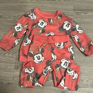 Disney Matching Long Sleeve and Pants matching set